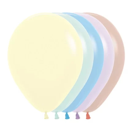 GLOBO SEMPERTEX PASTEL MATE SURTIDO ll
