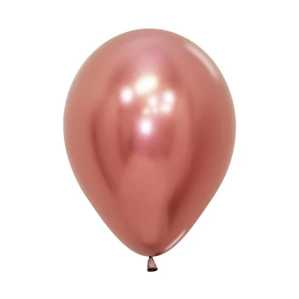 GLOBO SEMPERTEX REFLEX DORADO ROSA