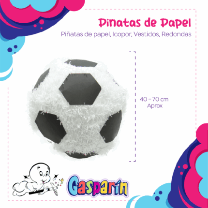 PIÑATA DE BALÓN DE FUTBOL