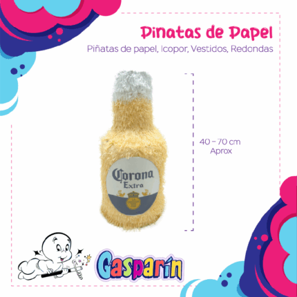 PIÑATA DE CERVEZA CORONA