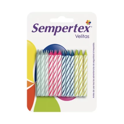 VELA ESPIRAL SURTIDA