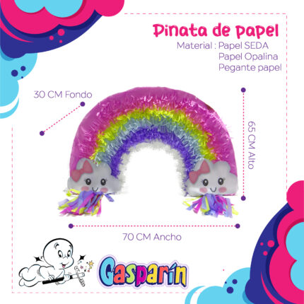 PIÑATA ARCO IRIS